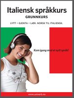 Italiensk språkkurs Grunnkurs - Univerb