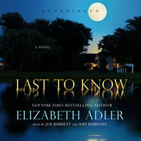 Last to Know - Elizabeth Adler