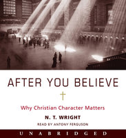After You Believe: Why Christian Character Matters - N. T. Wright