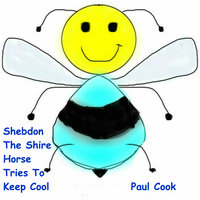 Shebdon The Shire Horse Tries To Keep Cool - Paul Cook