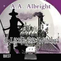 A Little Bit Witchy: A Riddler's Edge Cozy Mystery #1 - A.A. Albright