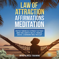 Law of Attraction Affirmations Meditation: Positive Thinking Self Hypnosis to Attract Money Now, Manifest Wealth, Financial Success, & Abundance While You Sleep (Self Hypnosis, Affirmations, Guided Imagery & Relaxation Techniques) - Mindfulness Training