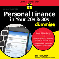Personal Finance in Your 20s and 30s For Dummies - Eric Tyson, MBA