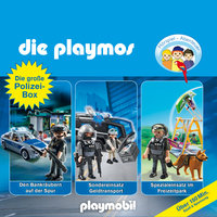 Die Playmos - Das Original Playmobil Hörspiel, Die große Polizei-Box, Folgen 28, 41, 44 - Florian Fickel, Simon X.Rost