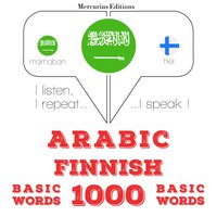 Arabic – Finnish : 1000 basic words - JM Gardner