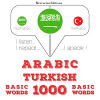 Arabic – Turkish : 1000 basic words - JM Gardner