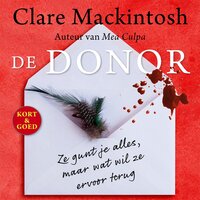 De donor - Clare Mackintosh