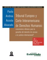 Tribunal Europeo y Corte Interamericana de Derechos Humanos: ¿escenarios idóneos para la garantía del derecho de acceso a la justicia internacional? - Paola Andrea Acosta Alvarado