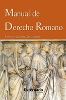 Manual de derecho romano - Emilssen González de Cancino