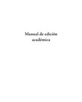 Manual de edición académica - Jorge Enrique Beltrán