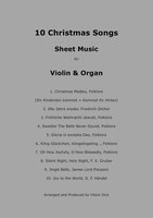 10 Christmas Songs (Violin & Organ): Christmas Sheet Music for Violin & Organ - Viktor Dick