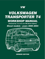 VW Transporter T4 ( Diesel - 2000-2004) Workshop Manual: Owners Edition (Owners' Workshop Manuals) - Trade Trade