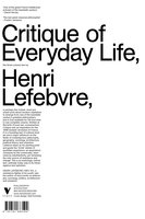 Critique of Everyday Life: The One-Volume Edition - Henri Lefebvre