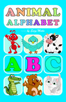 Animal Alphabet: Cartoon animals pictures for each alphabet letter with quiz and games for kids - Suzy Makó
