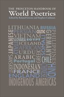 The Princeton Handbook of World Poetries - Stephen Cushman, Roland Greene