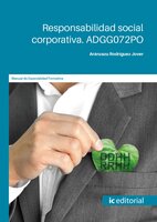 Responsabilidad social corporativa. ADGG072PO - Aránzazu Rodríguez Jover