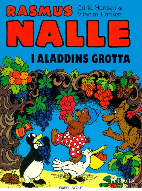 Cover for Rasmus Nalle - i Aladdins grotta