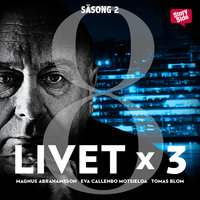 Livet x 3 - säsong 2 del 8 - Tomas Blom, Magnus Abrahamsson, Eva Callenbo Motsieloa