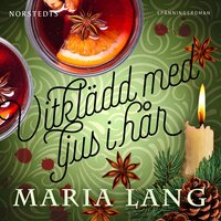 Vitklädd med ljus i hår - Maria Lang