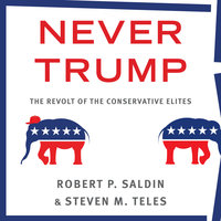 Never Trump: The Revolt of the Conservative Elites - Steven M. Teles, Robert P. Saldin