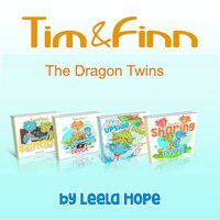 Tim and Finn the Dragon Twins Series Four-Book Collection - Leela Hope