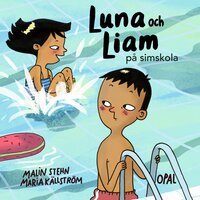 Luna och Liam på simskola - Malin Stehn