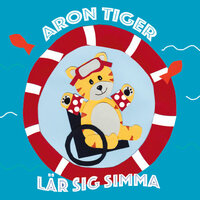 Aron Tiger lär sig simma