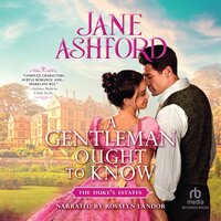 A Gentleman Ought to Know - Jane Ashford