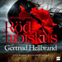 Röd hibiskus - Gertrud Hellbrand