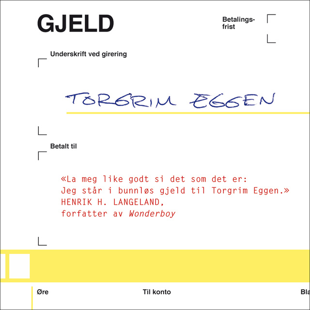 Torgrim Eggen - Gjeld
