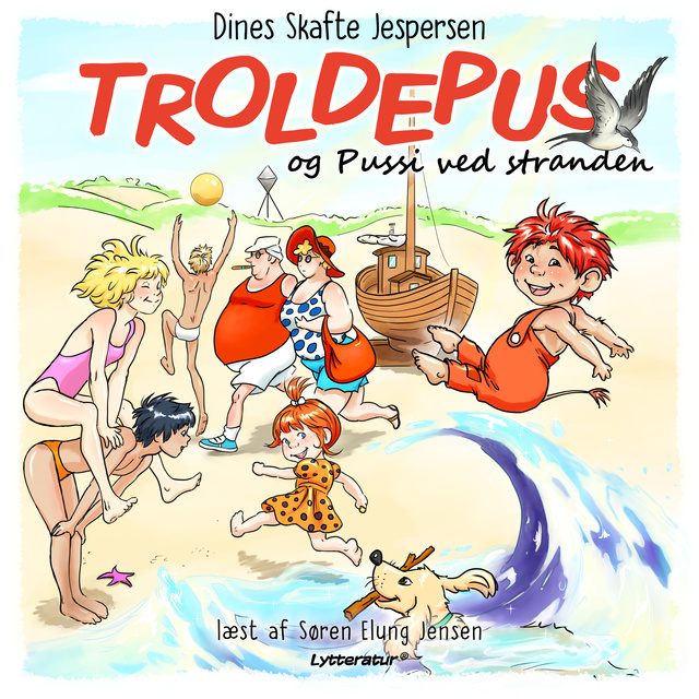 Dines Skafte Jespersen - Troldepus og Pussi ved stranden