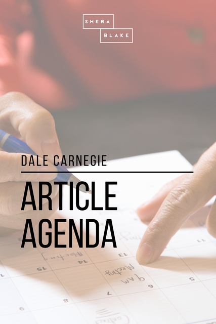 Article Agenda