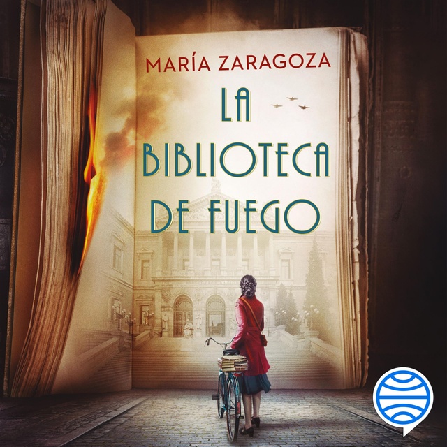 La biblioteca de fuego: Premio Azorín de Novela 2022
                    María Zaragoza