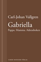 Gabriella : Pappa. Mamma. Adressboken : En novell ur Längta bort - Carl-Johan Vallgren