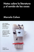 Notas sobre la literatura y el sonido de las cosas - Marcelo Cohen
