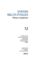 Millán-Puelles Vol. XI Obras Completas - Antonio Millán-Puelles