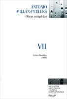 Millán-Puelles. VII. Obras completas: Léxico filosófico (1984) - Antonio Millán-Puelles