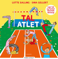 Tal-atlet: Spring ud i tal og former - Lotte Salling