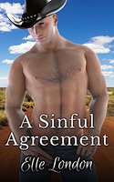 A Sinful Agreement: A Cowboy Fantasy - Elle London