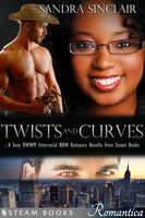 Twists and Curves - A Sexy BWWM Interracial BBW Romance Novella from Steam Books - Sandra Sinclair, Steam Books