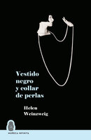 Vestido negro y collar de perlas - Helen Weinzweig