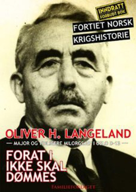 Oliver Langeland - Forat I ikke skal dømmes
