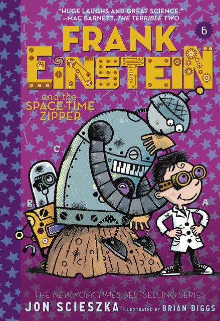Jon Scieszka - Frank Einstein and the Space-Time Zipper (Frank Einstein series #6)