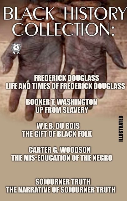 Booker T. Washington, Frederick Douglass, W.E.B. Du Bois, Sojourner Truth, Carter G. Woodson - Black History Collection. Illustrated