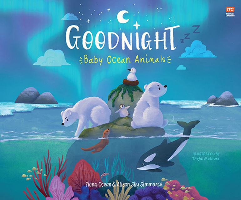 Alison Sky Simmance, Fiona Ocean - Goodnight, Baby Ocean Animals