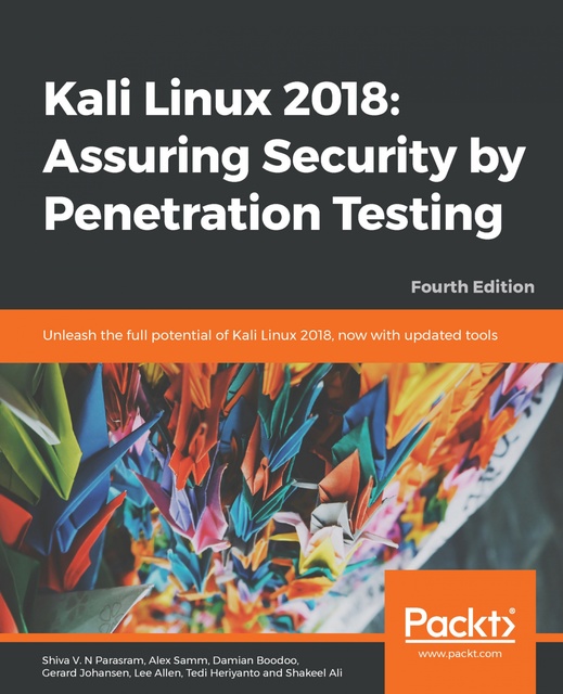 Kali Linux Web Penetration Testing Cookbook