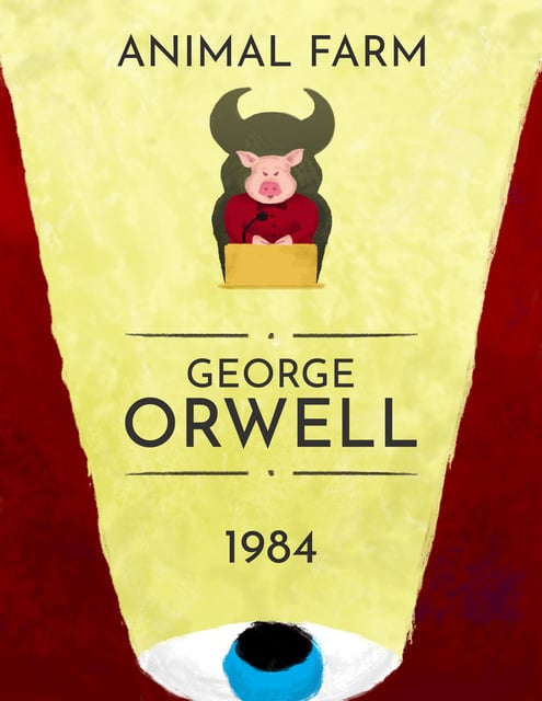 1984, Animal Farm: George Orwell Main Works Collection - E-book - George  Orwell - Storytel